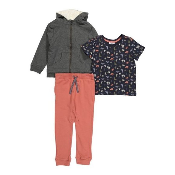 TOMMY BAHAMA Other - TOMMY BAHAMA Infant Boys 3pc Dino Pant Set Charcoal | 2T